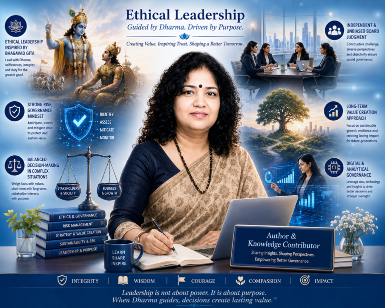 Dr. Anuradha Gupta Independent Director|Ethecal Leadership