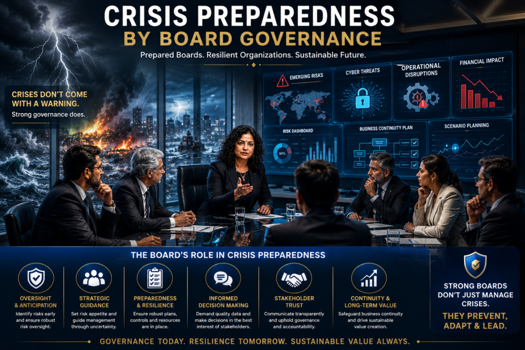 anuradhaboardgovernance.com| Crisis Preparedness: The Real Test of Board Governance