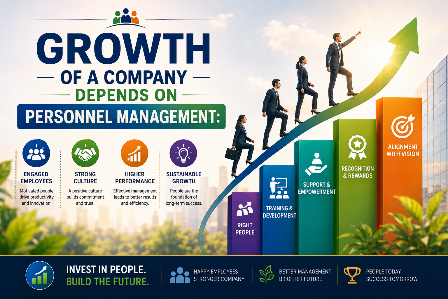 Growth of a Company Depends on Personnel Management: