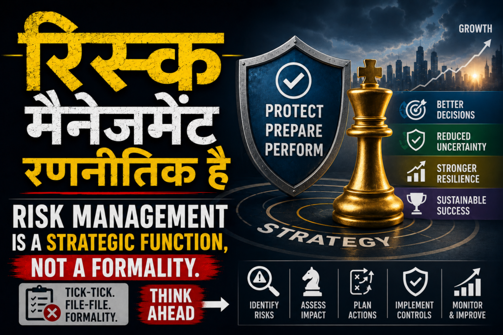 Risk Management Is a Strategic Function, Not a Formality