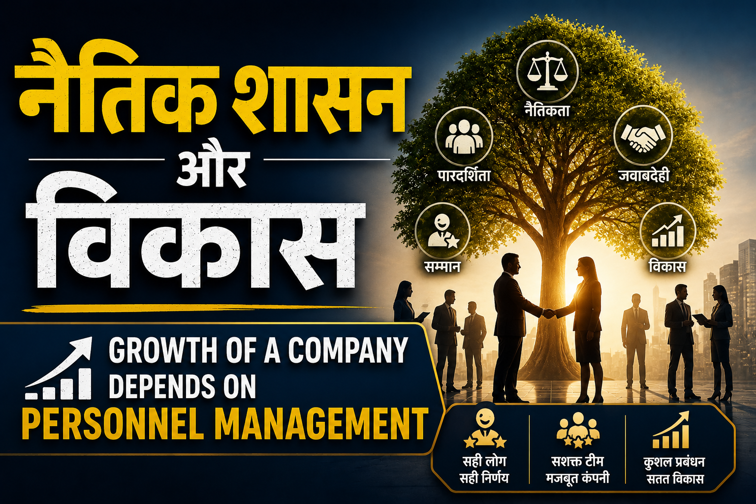 Growth of a Company Depends on Personnel Management: